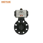 Пневматична PVC дроселна клапа